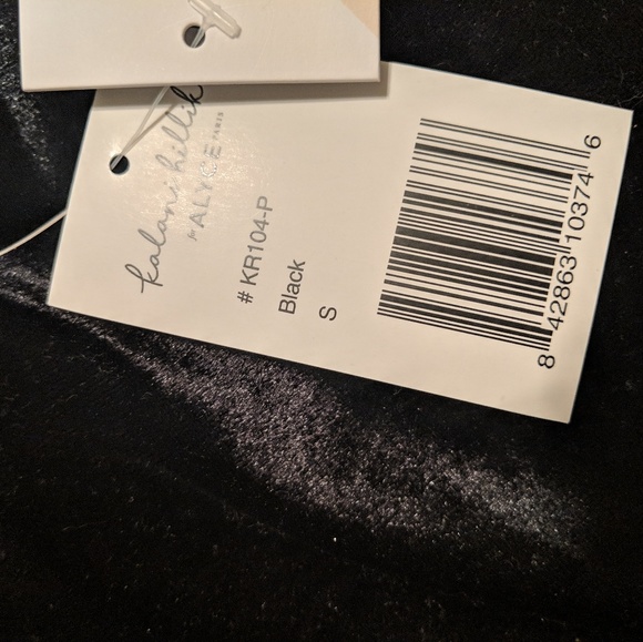 Kalani Hilliker for Alyce Paris Black Slip Dress - Picture 3 of 4